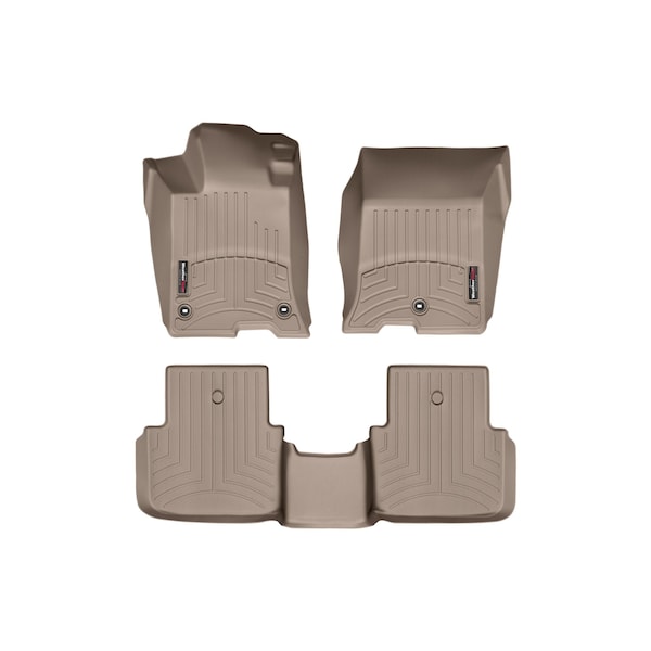 Front and Rear Floorliners, 45734-1-2